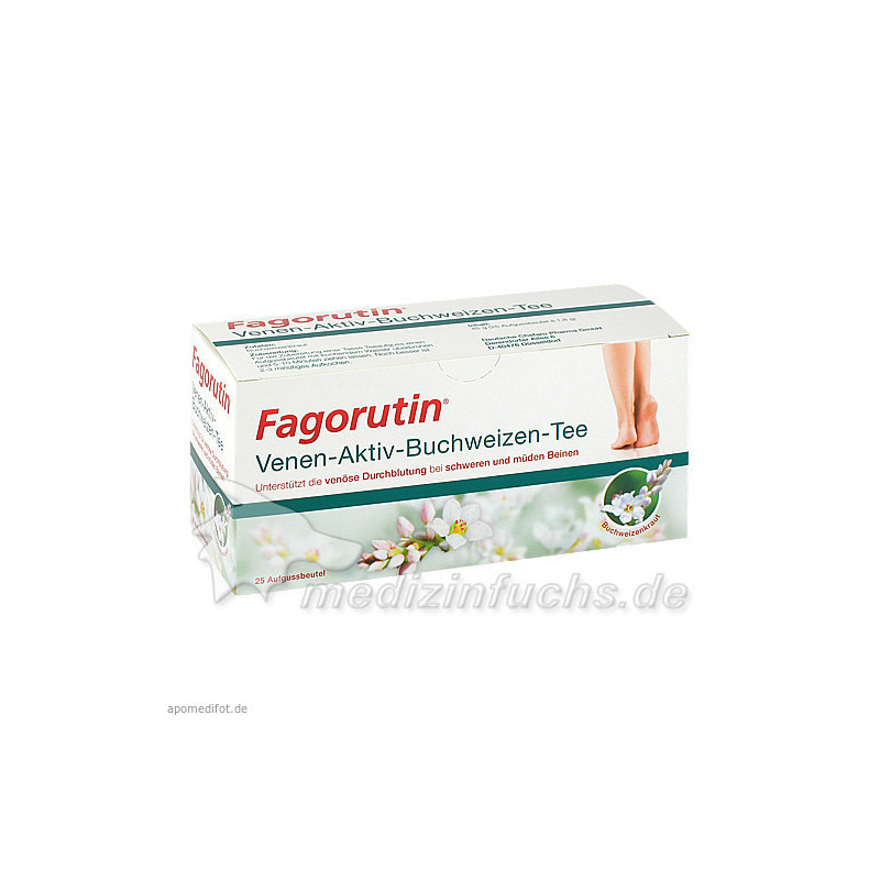 Fagorutin Venen-Aktiv-Buchweizen-Tee, 25 ST – PZN 3724224