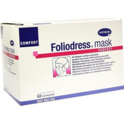 Foliodress mask Comfort Perfect grün OP-Masken, 50 ST – PZN 2845552