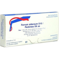 FERRUM SIDEREUM D10 PA D6, 8X1 ML – PZN 1622324