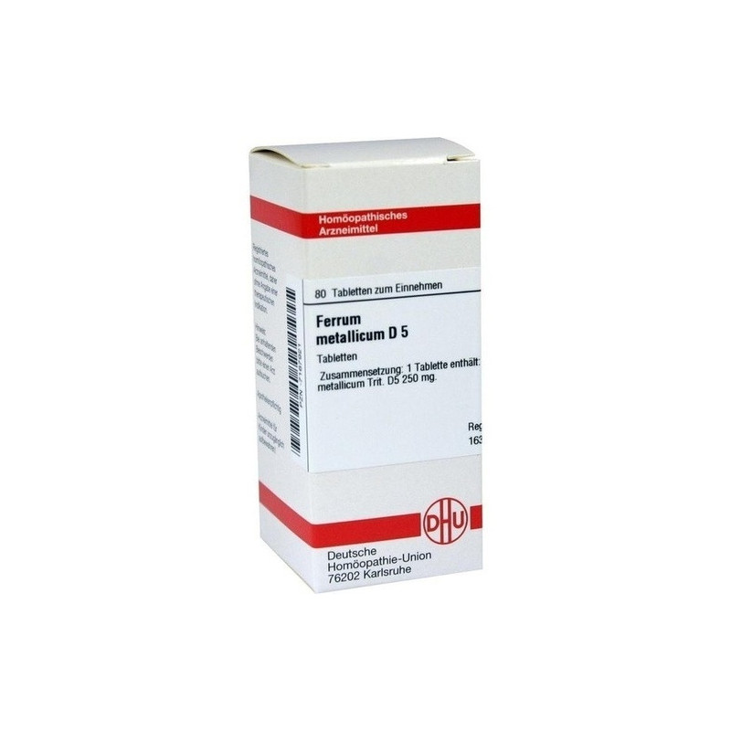 FERRUM MET D 5, 80 ST – PZN 7167921