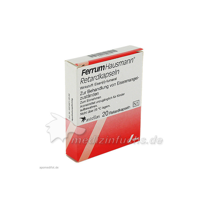 FERRUM HAUSMANN, 20 ST – PZN 1468372