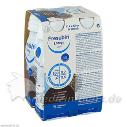 Fresubin energy DRINK Schokolade Trinkflasche, 4X200 ML – PZN 3692725