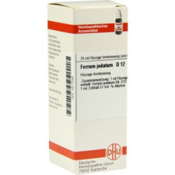 Ferrum Jodatum D 12 Dilution (20 ml) – PZN 4217096
