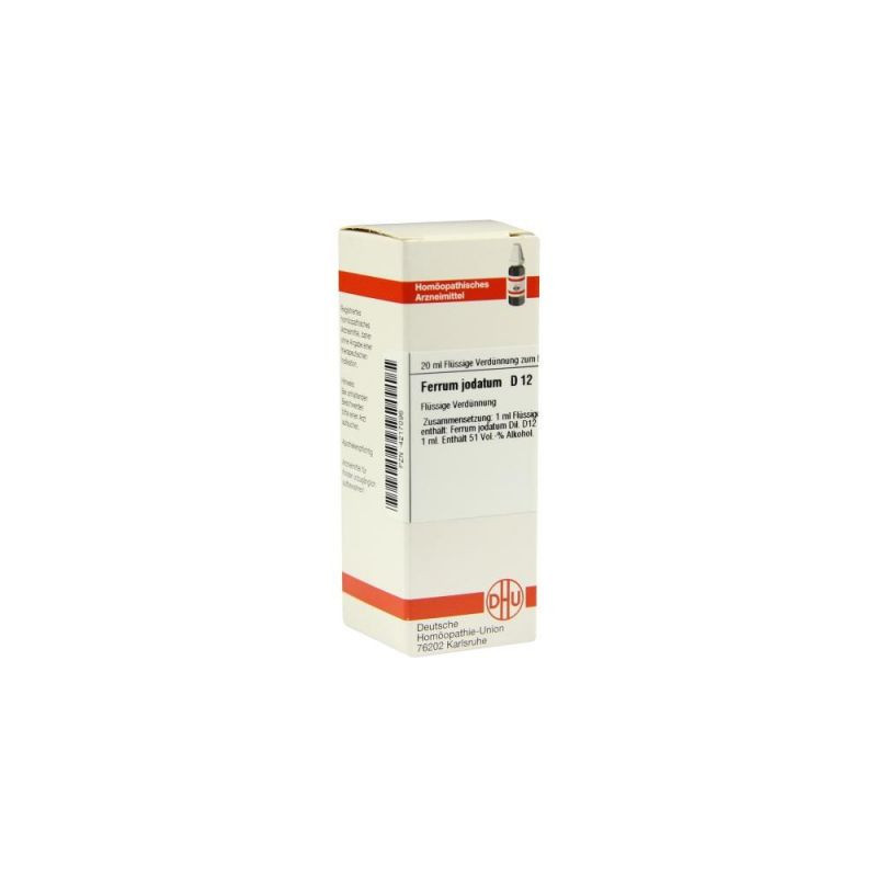 Ferrum Jodatum D 12 Dilution (20 ml) – PZN 4217096