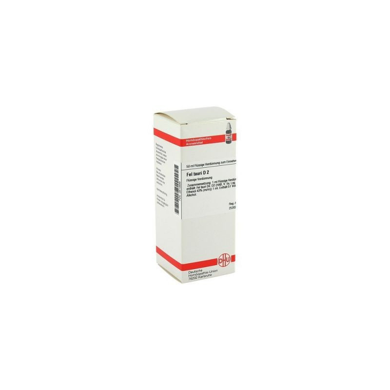 Fel Tauri D 2 Dilution (50 ml) – PZN 2613698