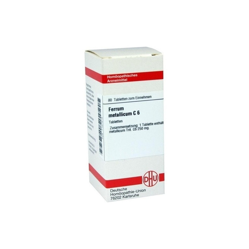 FERRUM METALLICUM C 6, 80 ST – PZN 7167915