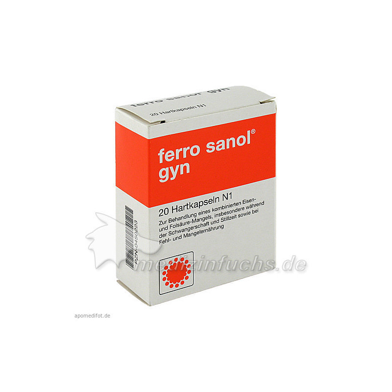 Ferro Sanol gyn, 20 ST – PZN 450223