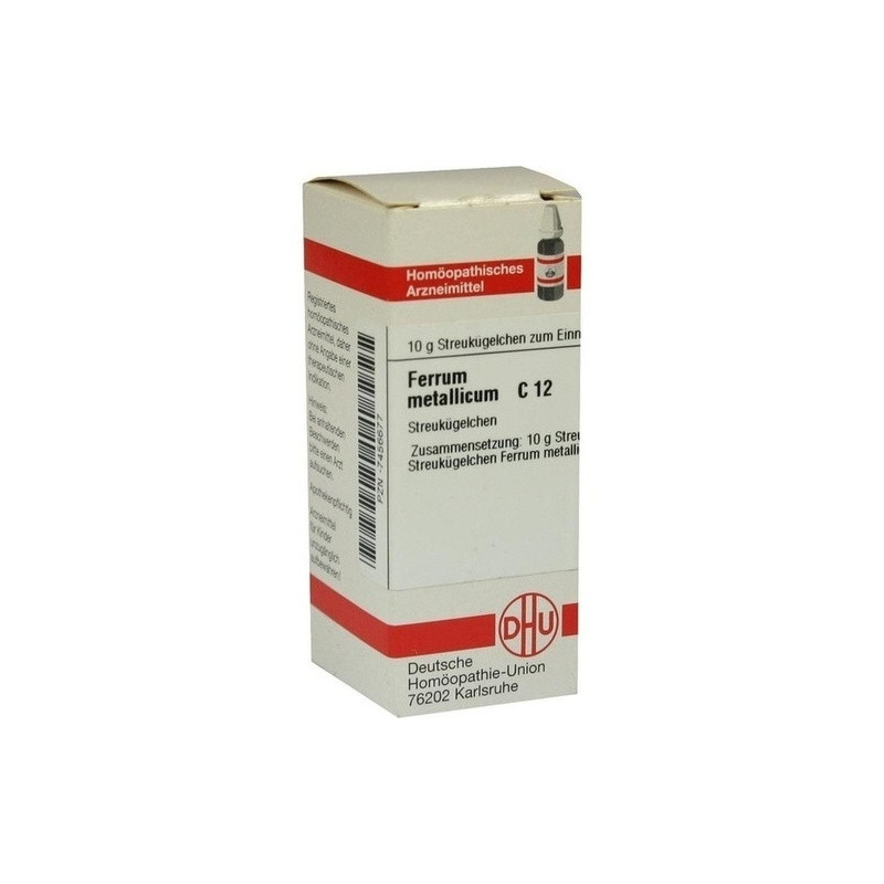 FERRUM METALLICUM C12, 10 G – PZN 7456677