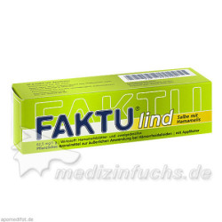 Faktu lind Salbe mit Hamamelis, 25 G – PZN 1132407