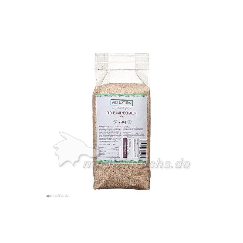 Flohsamenschalen indisch, 250 G – PZN 11341477