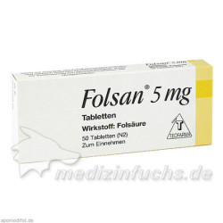 Folsan 5mg, 50 ST – PZN 9640907
