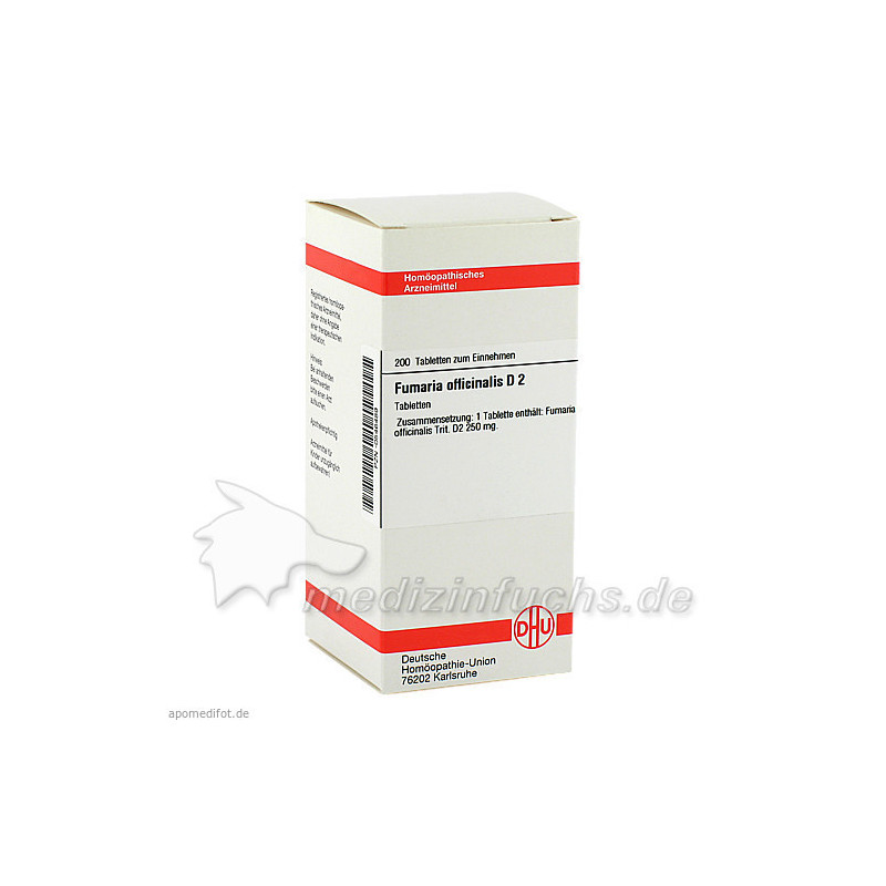 FUMARIA OFFICINALIS D 2, 200 ST – PZN 546489