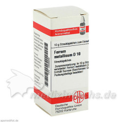 FERRUM MET D10, 10 G – PZN 2898689