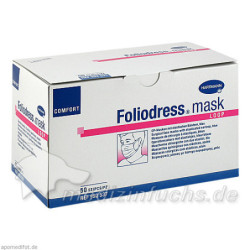 Foliodress mask Comfort Loop blau OP-Masken, 50 ST – PZN 2855237