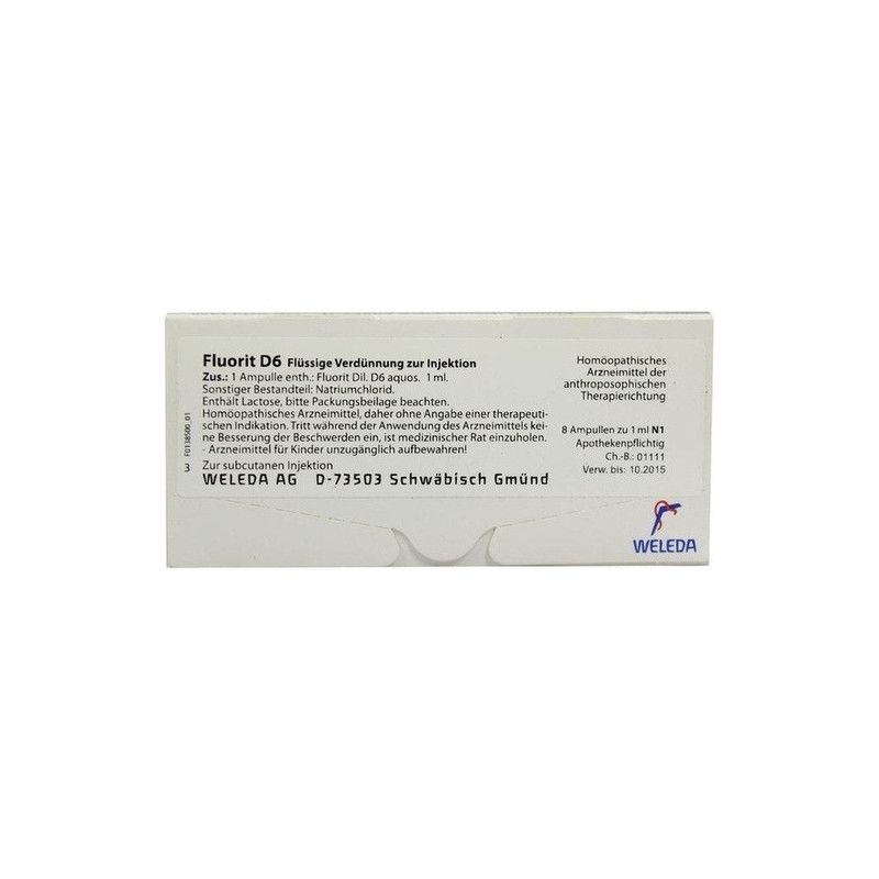 FLUORIT D 6, 8X1 ML – PZN 1622399