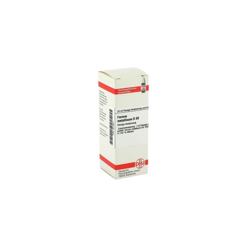 Ferrum Metallicum D 30 Dilution (20 ml) – PZN 2613801