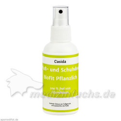 Fuß-und Schuhdeo BioFit Pflanzlich, 100 ML – PZN 10751316