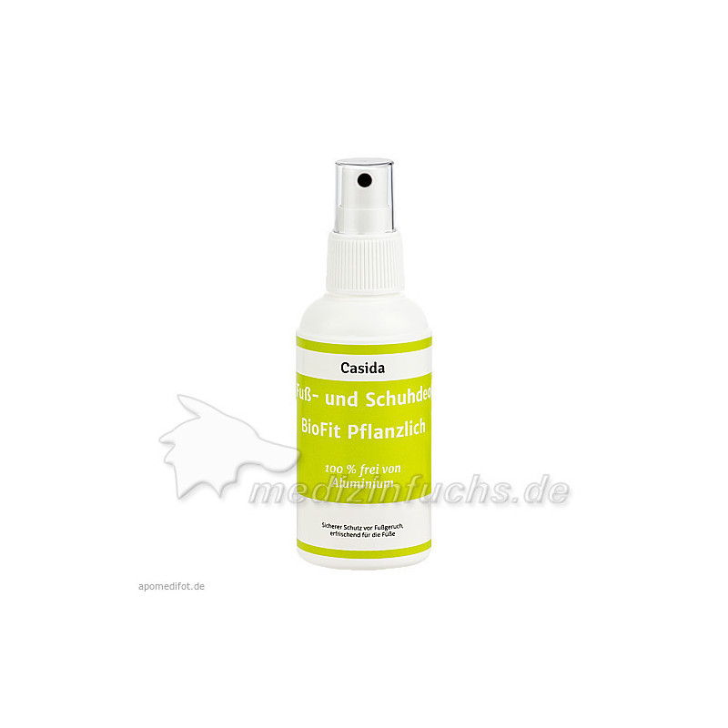 Fuß-und Schuhdeo BioFit Pflanzlich, 100 ML – PZN 10751316