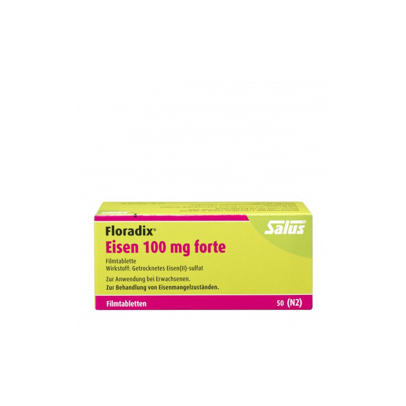 Floradix Eisen 100mg forte, 50 ST – PZN 7798308