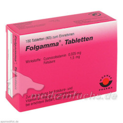 FOLGAMMA, 100 ST – PZN 391377