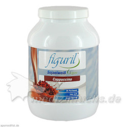 figuril low carb Eiweiß vegan Cappucino, 750 G – PZN 11643149