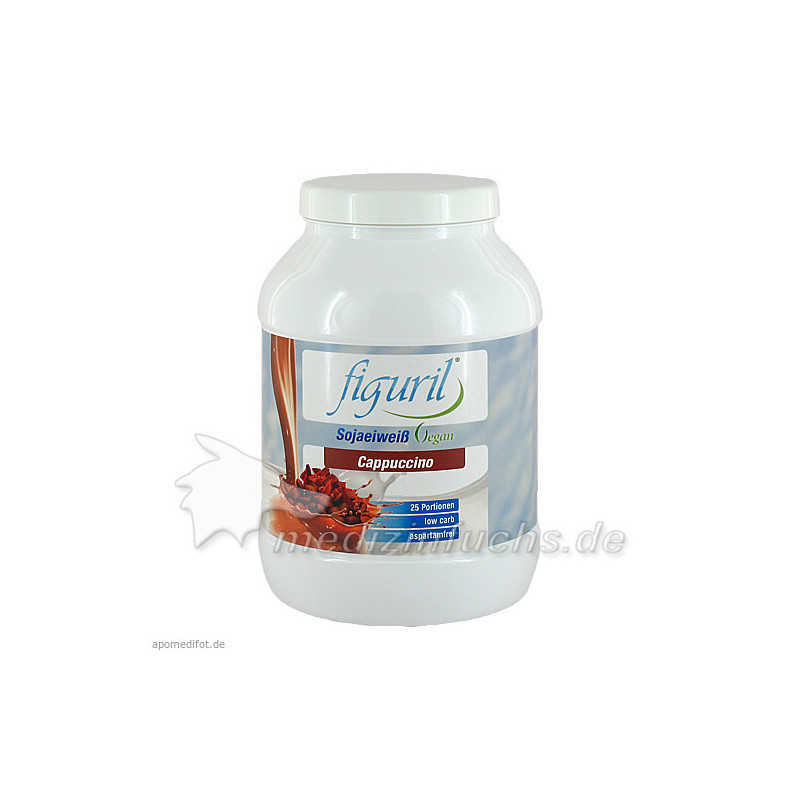 figuril low carb Eiweiß vegan Cappucino, 750 G – PZN 11643149