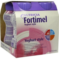 Fortimel Yoghurt Style Himbeergeschmack, 4X200 ML – PZN 1124980