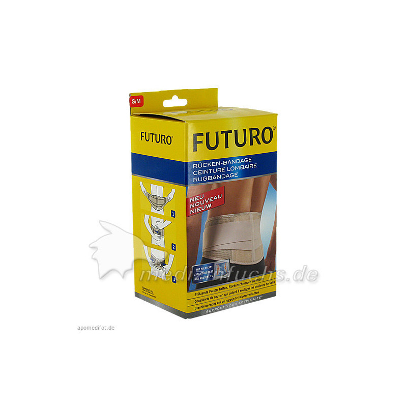 Futuro Rückenbandage Gr.S/M, 1 ST – PZN 4536476