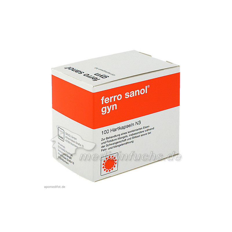 Ferro Sanol gyn, 100 ST – PZN 450252