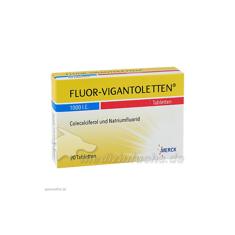 FLUOR VIGANTOLETTEN 1000 i.E., 90 ST – PZN 1909296
