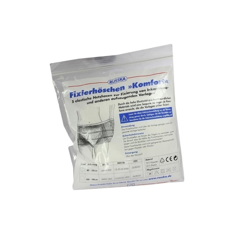 FIXIERHOSEN KOMFORT 60-100CM, 5 ST – PZN 3628325