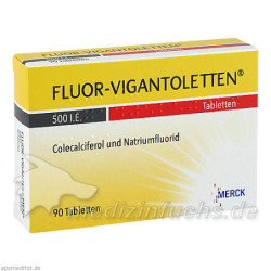 FLUOR VIGANTOLETTEN 500 i.E., 90 ST – PZN 1909250