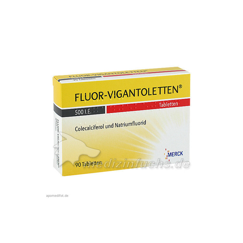 FLUOR VIGANTOLETTEN 500 i.E., 90 ST – PZN 1909250