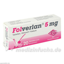 FOLVERLAN 5MG, 20 ST – PZN 7712844