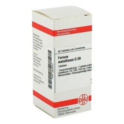 Ferrum Metallicum D 30 Tabletten (80 stk) – PZN 2630343