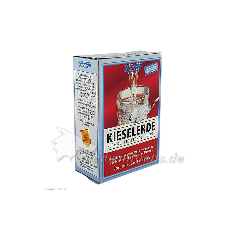 FLUEGGE KIESELERDE, 200 G – PZN 1483064