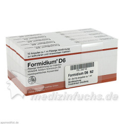 FORMIDIUM D 6 Ampullen, 50X1 ML – PZN 3067105