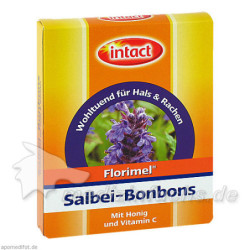 FLORIMEL Salbeibonbons mit Vitamin C, 50 G – PZN 8512076