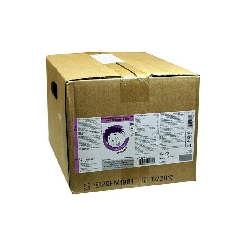 FREBINI Original Fibre Neutral, 12X500 ML – PZN 1554539