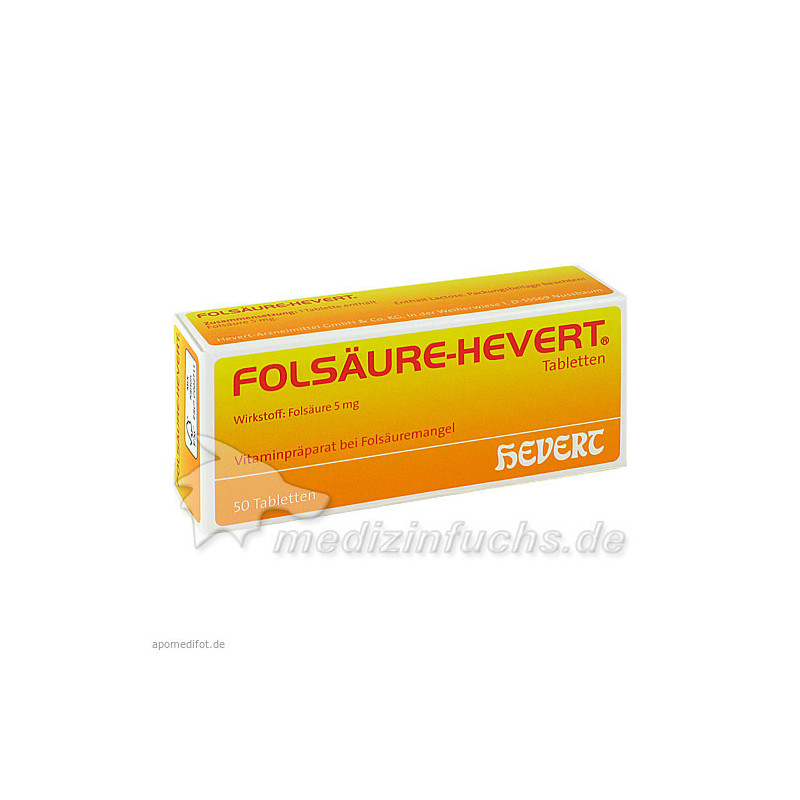 FOLSAEURE HEVERT, 50 ST – PZN 8441494
