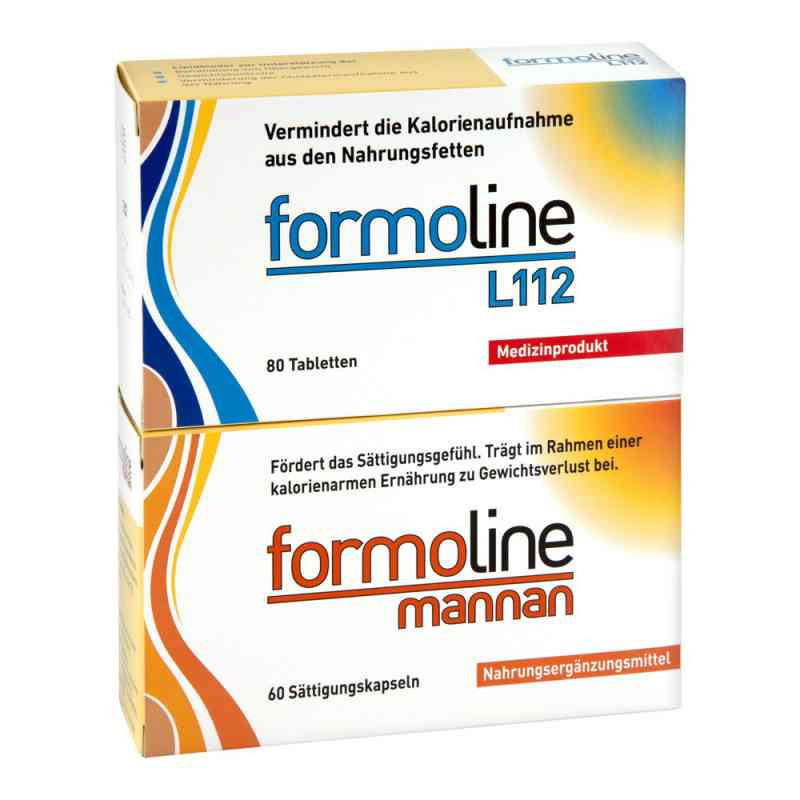 Formoline L112 Tabletten (80 stk) + Formoline mannan Kapseln (60 (1 Pck) – PZN 8130231