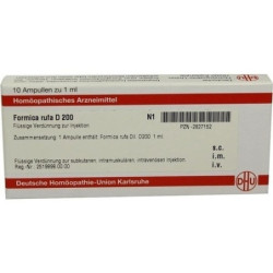FORMICA RUFA D200, 10X1 ML – PZN 2827152