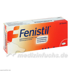 Fenistil ueberzogene Tabletten, 20 ST – PZN 9887683