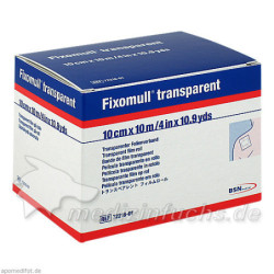 Fixomull transparent 10mx10cm, 1 ST – PZN 3643201