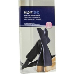 GILOFA 2000 Kniestr.Gr.1 schwarz, 2 ST – PZN 4372075