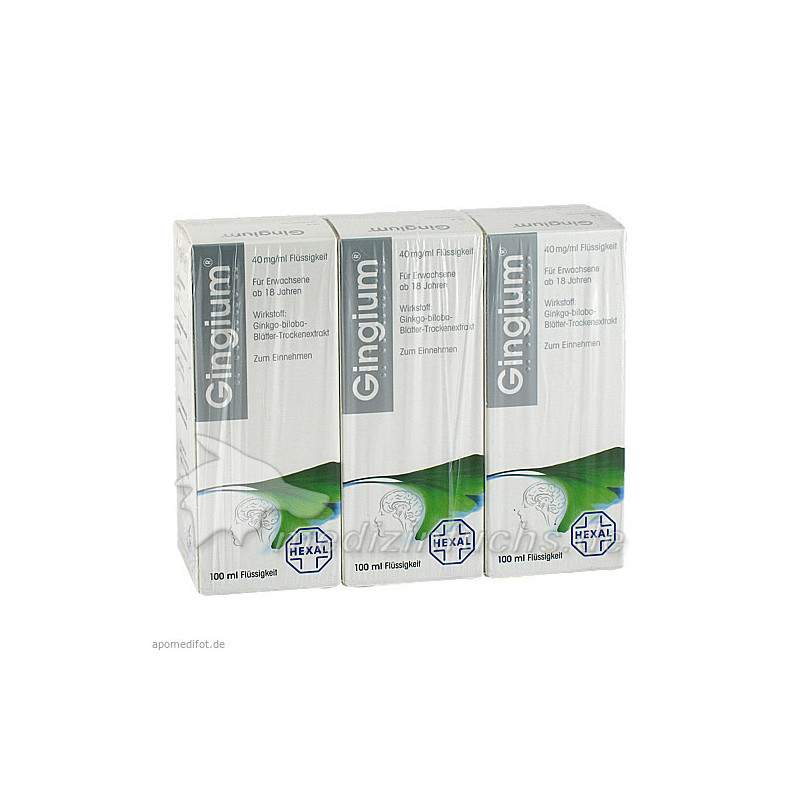 Gingium Loesung, 3X100 ML – PZN 8601035