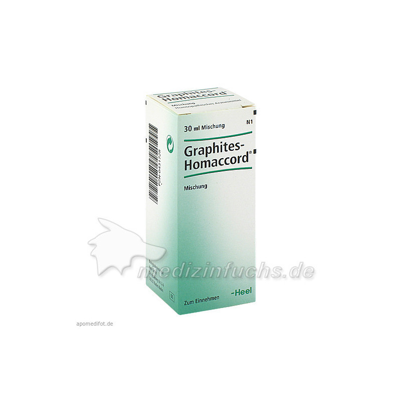 GRAPHITES HOMACCORD, 30 ML – PZN 431728