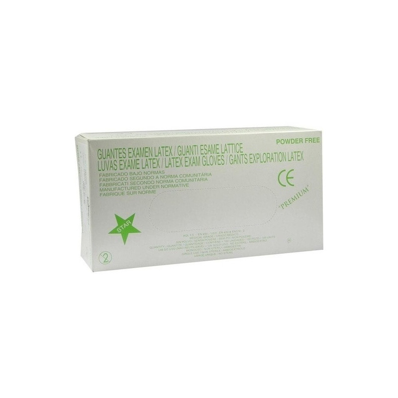 Gentle Skin Classic U-Handsch Latex pudfr unst M, 100 ST – PZN 2243729
