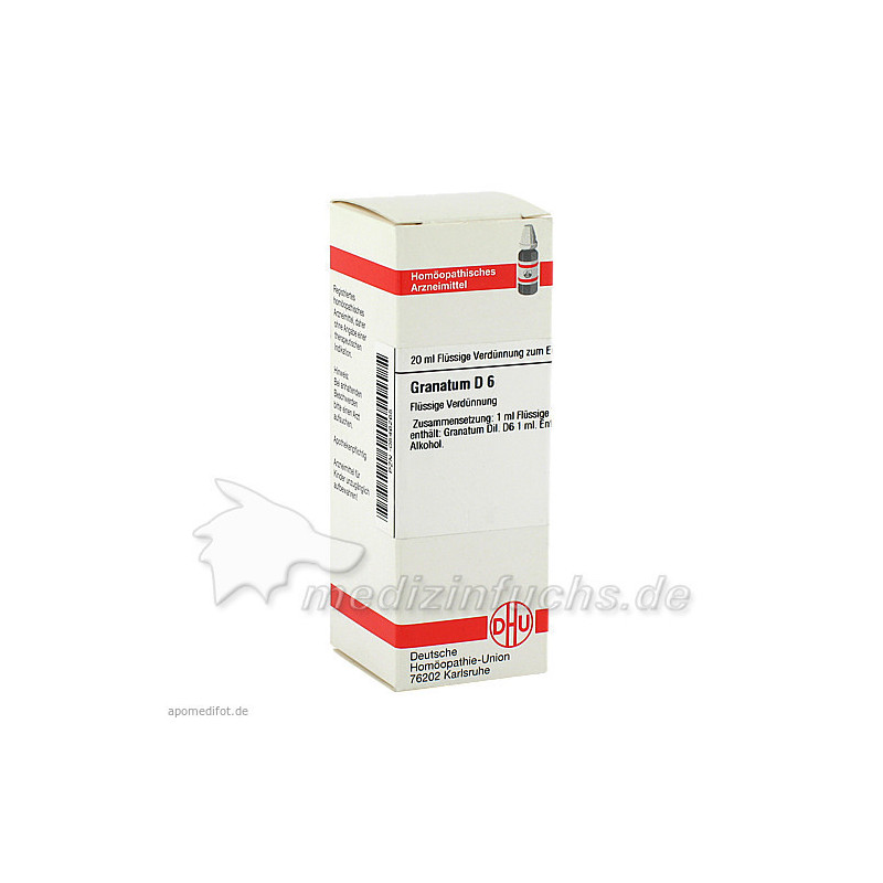 GRANATUM D 6, 20 ML – PZN 546265