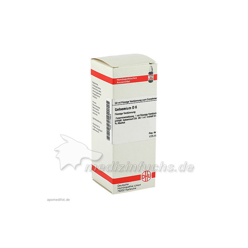 GELSEMIUM D 6, 50 ML – PZN 2114854